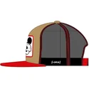cappelli-piatta-marrone-snapback-mickey-mouse-disney-di-capslab