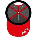 capslab-flat-brim-mickey-mouse-casf-mo4-disney-brown-and-red-trucker-hat