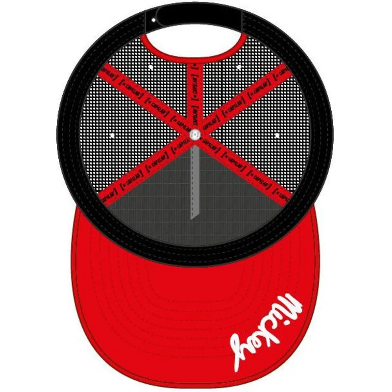 cappelli-piatta-marrone-snapback-mickey-mouse-disney-di-capslab cappelli-piatta-marrone-snapback-mickey-mouse-disney-di-capslab