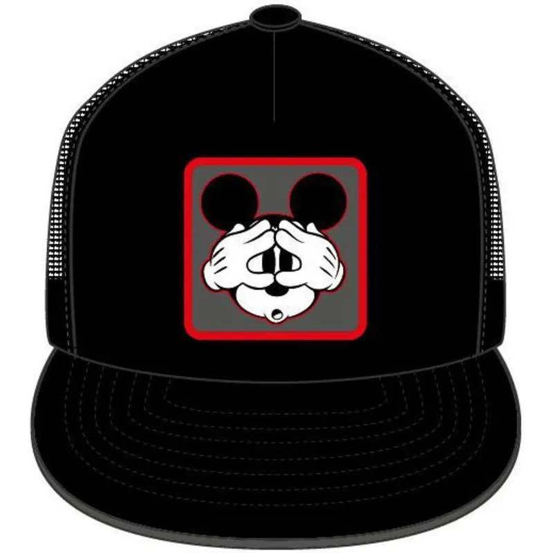 cappelli-piatta-nero-snapback-mickey-mouse-disney-di-capslab