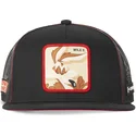 cappelli-piatta-nero-snapback-coyote-looney-tunes-di-capslab