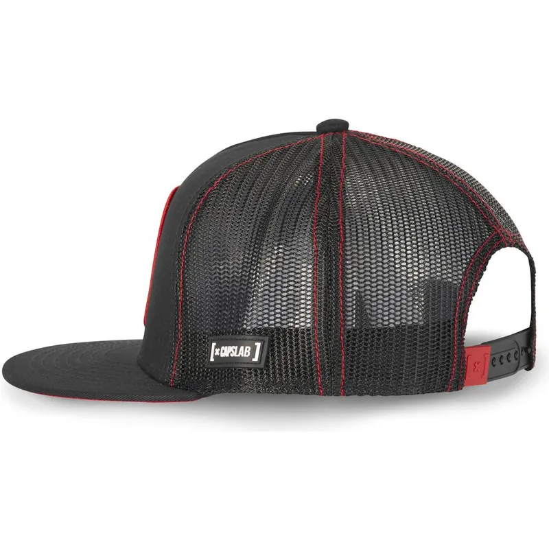 cappelli-piatta-nero-snapback-coyote-looney-tunes-di-capslab