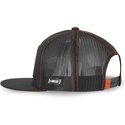 capslab-flat-brim-snoopy-casf-ba1-peanuts-black-trucker-hat
