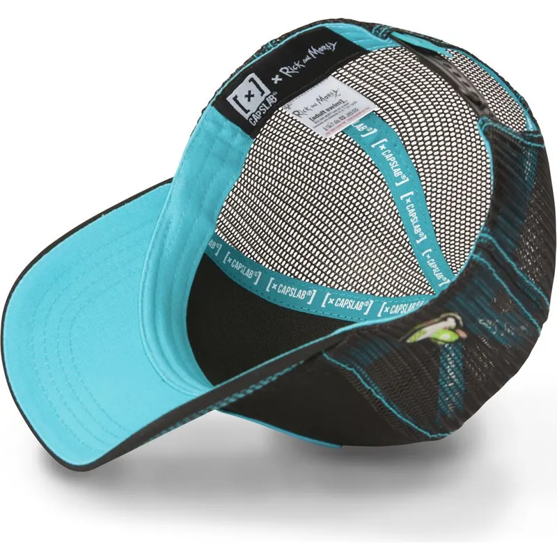 cappellino-trucker-nero-rick-y-morty-re3-rick-y-morty-di-capslab