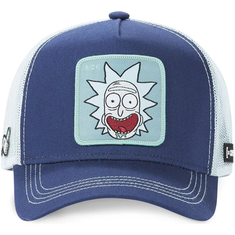 cappelli-curva-blu-snapback-rick-sanchez-rick-e-morty-di-capslab