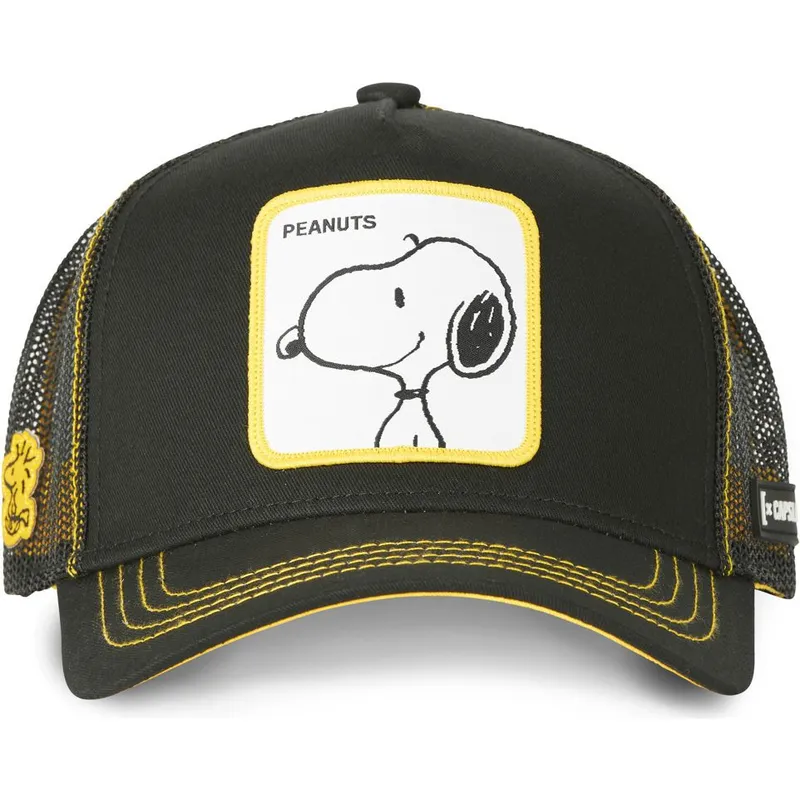 cappelli-curva-nero-snapback-snoopy-arachidi-di-capslab