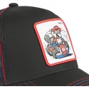 cappelli-curva-nero-snapback-mario-super-mario-bros-di-capslab
