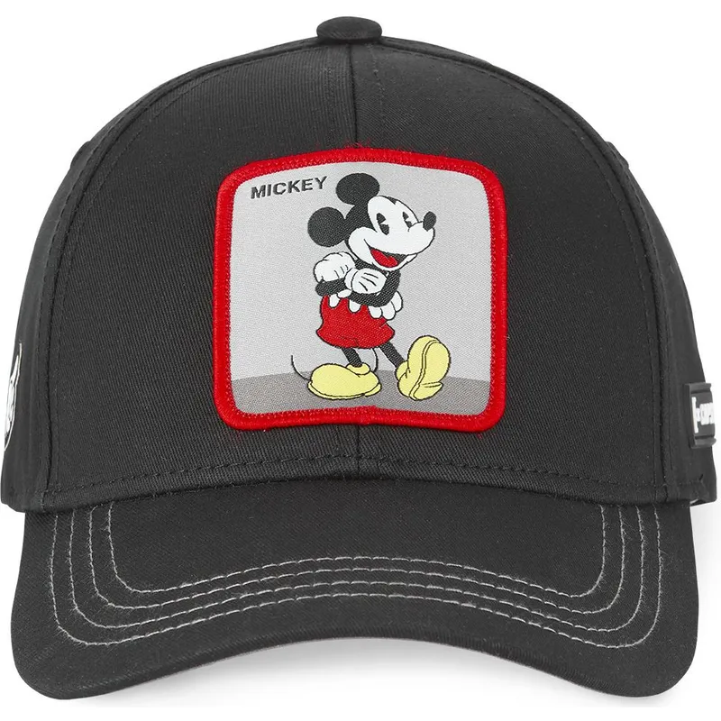 cappelli-curva-nero-cinghia-regolabile-mickey-mouse-disney-di-capslab