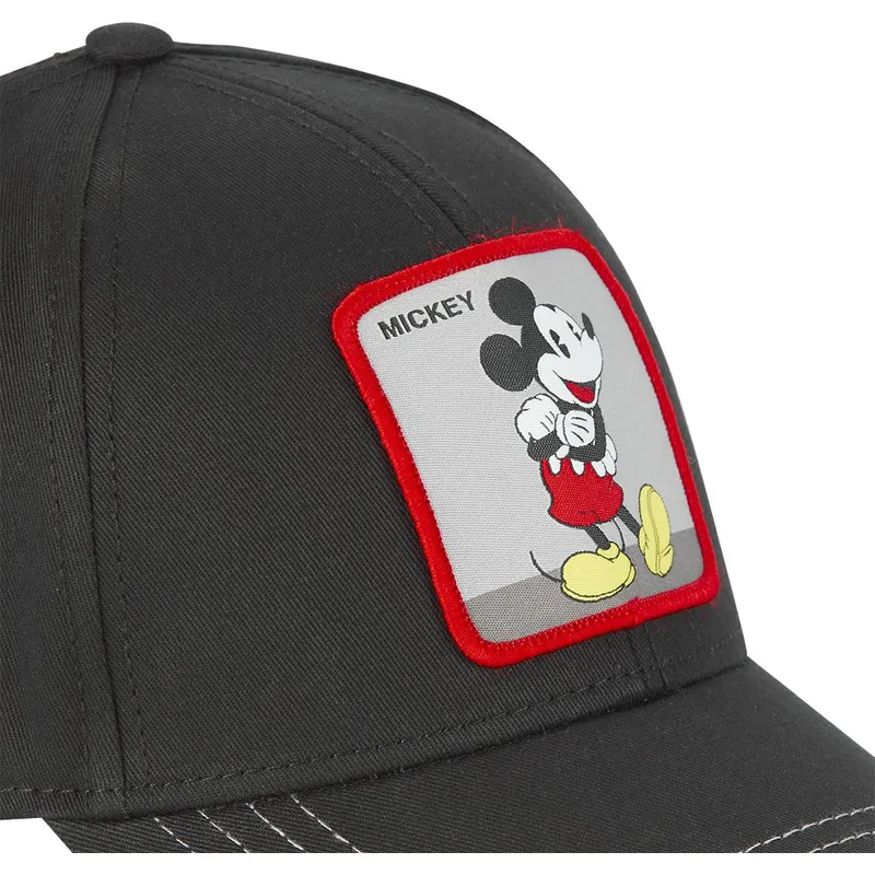 cappelli-curva-nero-cinghia-regolabile-mickey-mouse-disney-di-capslab
