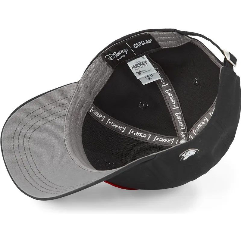 cappelli-curva-nero-cinghia-regolabile-mickey-mouse-disney-di-capslab