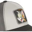 cappellino-curvo-grigio-regolabile-tom-e-jerry-tj4-looney-tunes-di-capslab