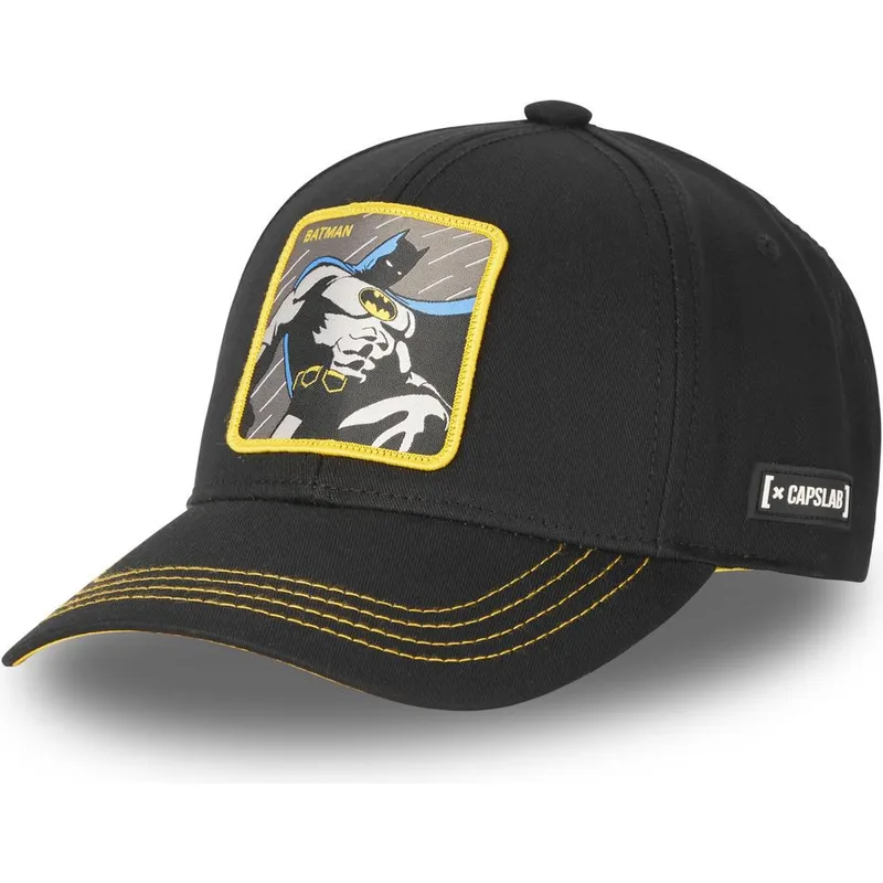 cappelli-curva-nero-cinghia-regolabile-batman-dc-comics-di-capslab