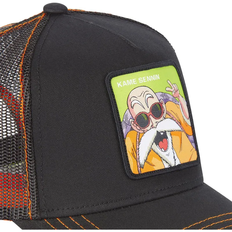 cappellino-trucker-nero-master-roshi-db3-kam1-dragon-ball-di-capslab