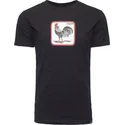 magliette-manica-corta-nero-dei-camiseta-manga-corta-negra-gallo-cock-coop-the-farm-the-farm-di-goorin-bros