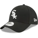 cappellino-curvo-nero-regolabile-9forty-the-league-di-chicago-white-sox-mlb-di-new-era