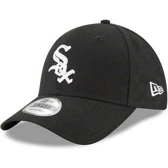 Cappellino curvo nero regolabile 9FORTY The League di Chicago White Sox MLB di New Era