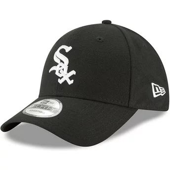 Cappellino visiera curva nero regolabile 9FORTY The League di Chicago White Sox MLB di New Era