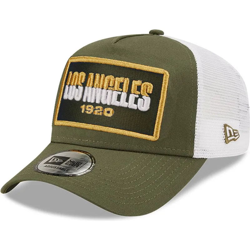 cappelli-curva-verde-snapback-a-frame-di-new-era cappelli-curva-verde-snapback-a-frame-di-new-era