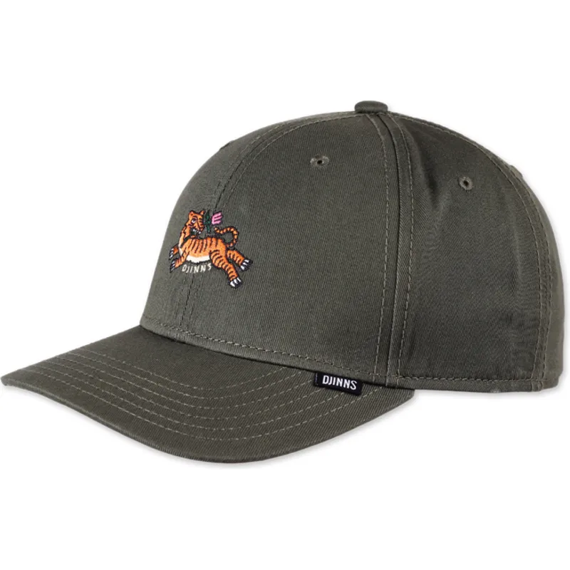 cappelli-curva-verde-cinghia-regolabile-di-djinns