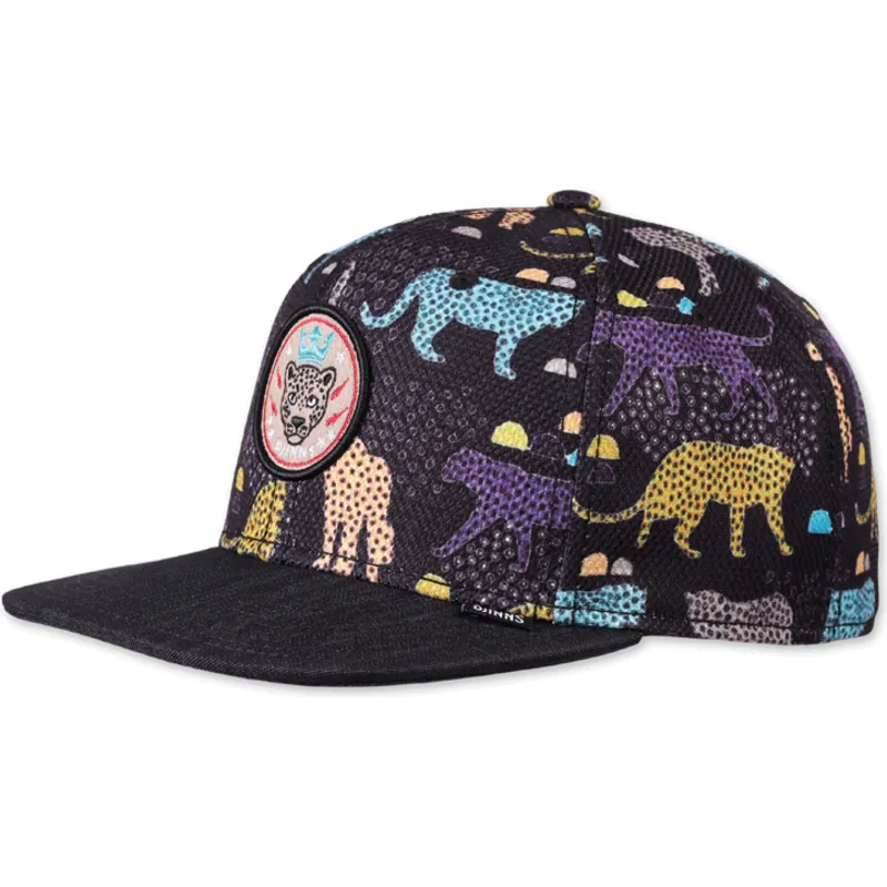 cappelli-piatta-nero-snapback-di-djinns