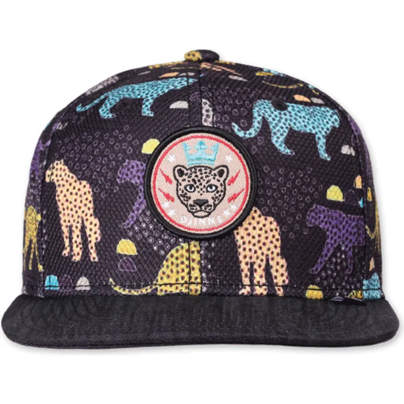 cappelli-piatta-nero-snapback-di-djinns