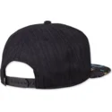cappello-piatto-nero-snapback-gepard-linen-rev-di-djinns