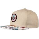 djinns-flat-brim-gepard-linen-rev-beige-snapback-cap