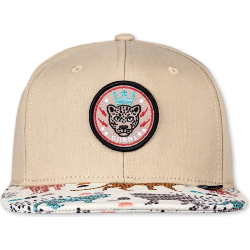 cappelli-piatta-beige-snapback-di-djinns
