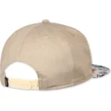 cappello-piatto-beige-snapback-gepard-linen-rev-di-djinns