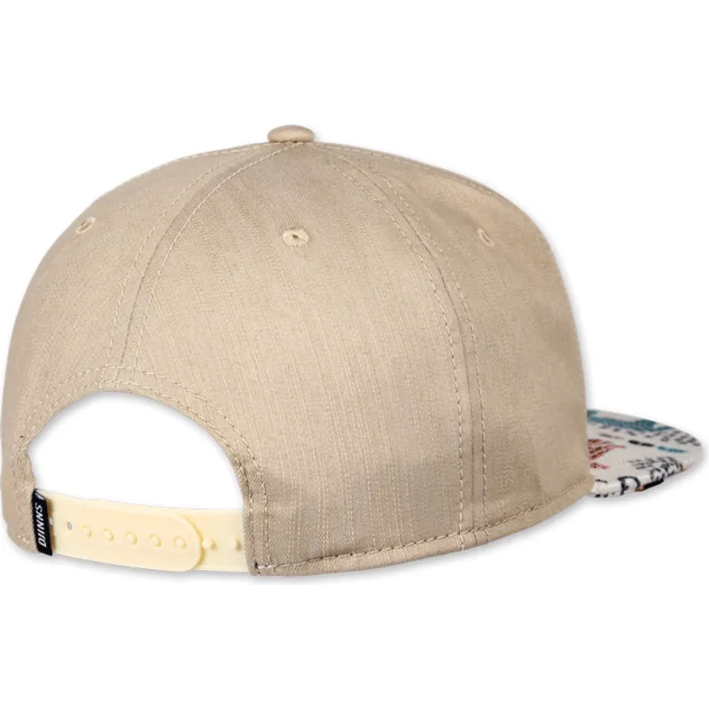 cappelli-piatta-beige-snapback-di-djinns