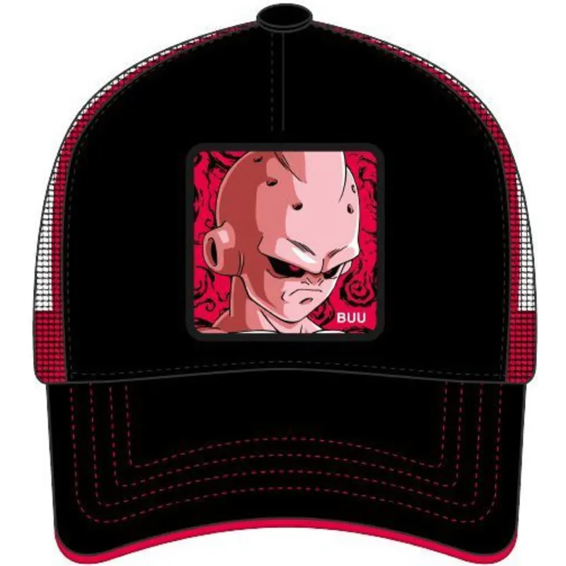 cappelli-curva-nero-snapback-kid-buu-dragon-ball-di-capslab