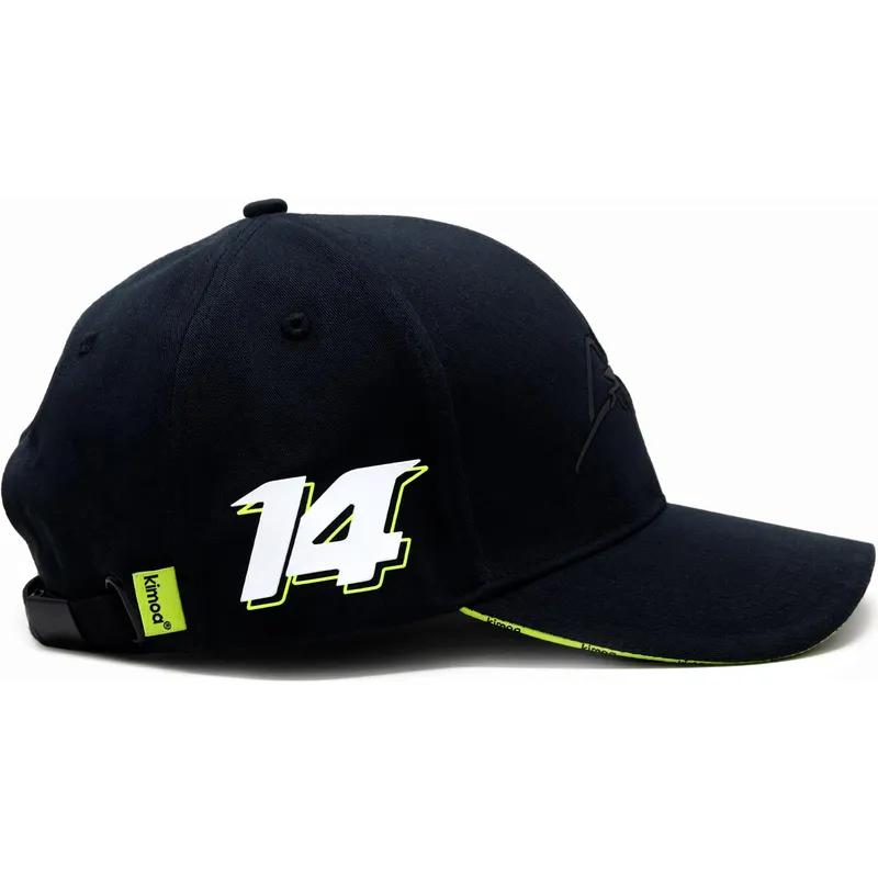 cappelli-curva-nero-cinghia-regolabile-fernando-alonso-dei-aston-martin-formula-1-di-kimoa cappelli-curva-nero-cinghia-regolabile-fernando-alonso-dei-aston-martin-formula-1-di-kimoa