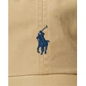 cappellino-curvo-marrone-regolabile-con-logo-blu-navy-cotton-chino-classic-sport-di-polo-ralph-lauren