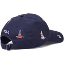 cappelli-curva-blu-marino-cinghia-regolabile-di-polo-ralph-lauren