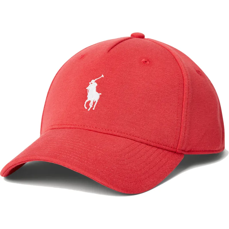 cappelli-curva-rosso-snapback-di-polo-ralph-lauren cappelli-curva-rosso-snapback-di-polo-ralph-lauren