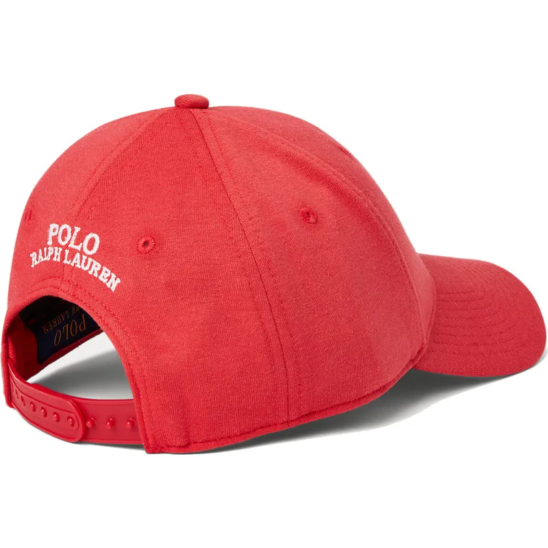 cappelli-curva-rosso-snapback-di-polo-ralph-lauren cappelli-curva-rosso-snapback-di-polo-ralph-lauren