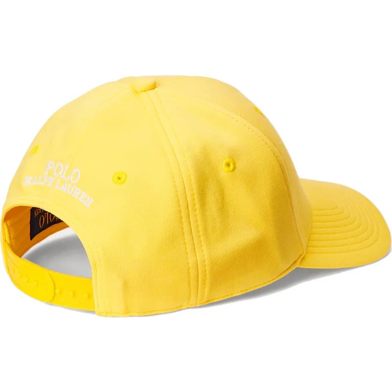 cappelli-curva-giallo-snapback-di-polo-ralph-lauren