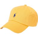 polo-ralph-lauren-curved-brim-blue-logo-cotton-chino-classic-sport-yellow-adjustable-cap