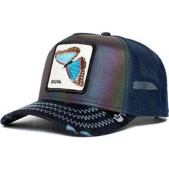 Goorin Bros. Butterfly Social Soirees for Days The Farm Blue Trucker Hat