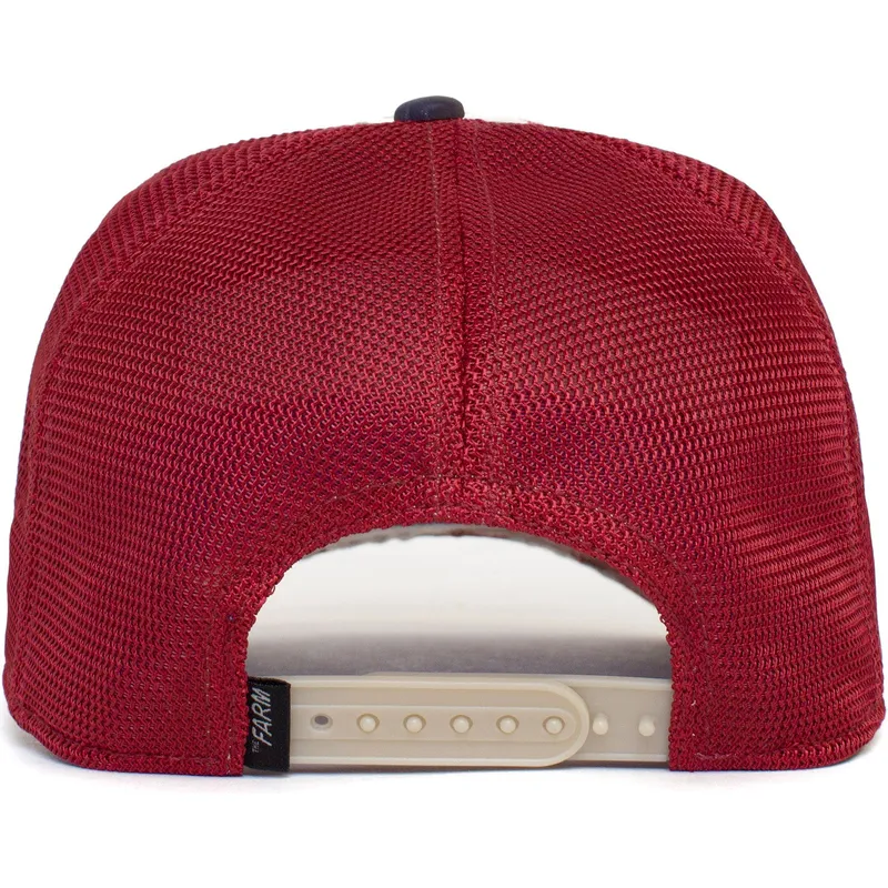 cappelli-curva-rosso-snapback-the-farm-di-goorin-bros cappelli-curva-rosso-snapback-the-farm-di-goorin-bros