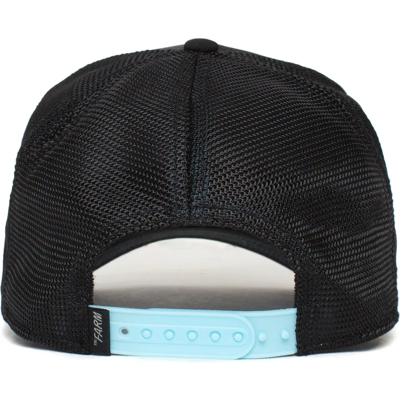 cappellino-trucker-nero-e-blu-tigre-tiger-blue-streak-the-farm-di-goorin-bros