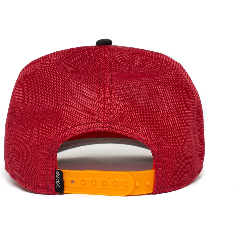 cappellino-trucker-rosso-lucertola-prickly-dust-devil-the-farm-di-goorin-bros