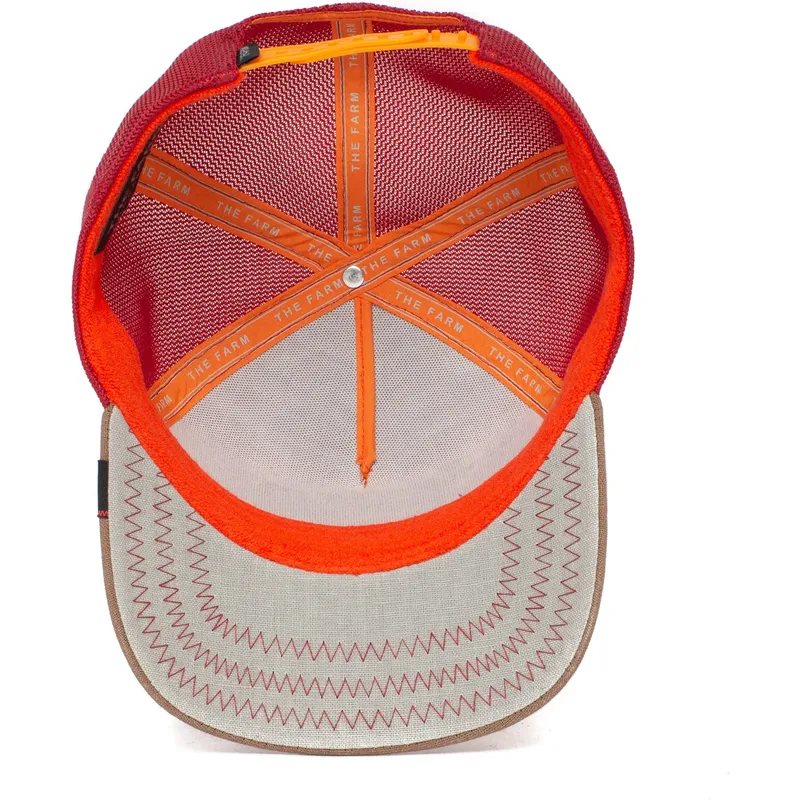 cappellino-trucker-rosso-lucertola-prickly-dust-devil-the-farm-di-goorin-bros