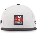 cappelli-piatta-grigio-snapback-snoopy-arachidi-di-capslab