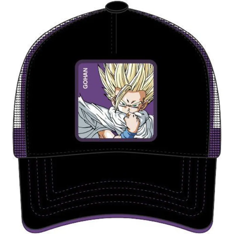 cappelli-curva-nero-snapback-son-gohan-dragon-ball-di-capslab