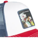 cappellino-trucker-bianco-blu-e-rosso-rick-y-morty-re4-rick-y-morty-di-capslab