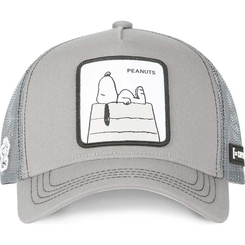 cappelli-curva-grigio-snapback-snoopy-arachidi-di-capslab