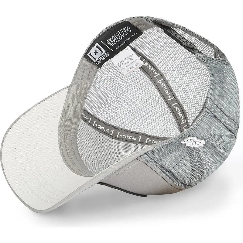 cappelli-curva-grigio-snapback-snoopy-arachidi-di-capslab