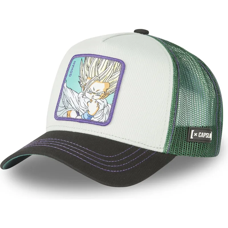 cappelli-curva-grigio-snapback-son-gohan-dragon-ball-di-capslab