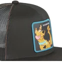 cappello-piatto-trucker-nero-scooby-doo-sbd7-scooby-doo-di-capslab